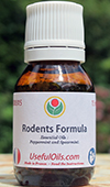 The Rodents Formula: anti mice, rats, rodents, essential oils for the home, buildings and garden.