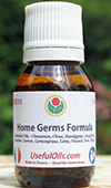 The Home Germs Formula: a natural blend of essential oils to purify and sanitize your home, car, against dust mites, acarids, germs and odors.